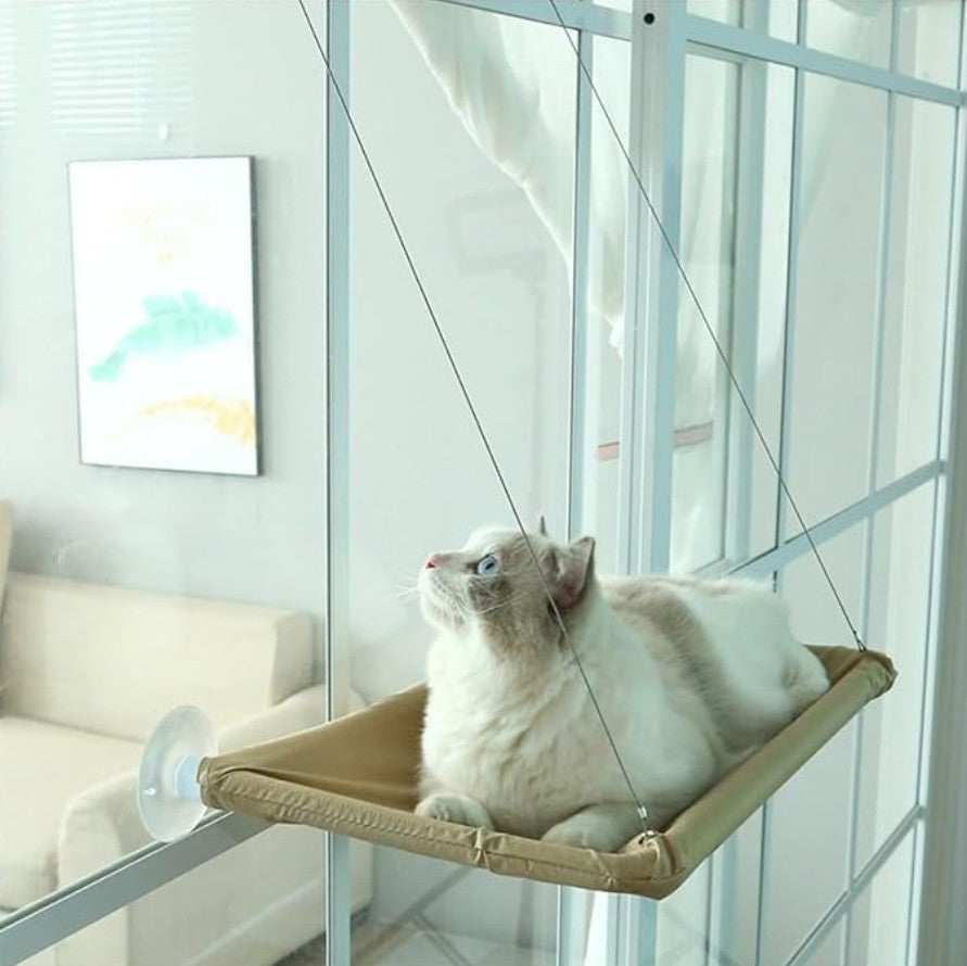 CAMA PARA GATOS TIPO HAMACA COLGANTE
